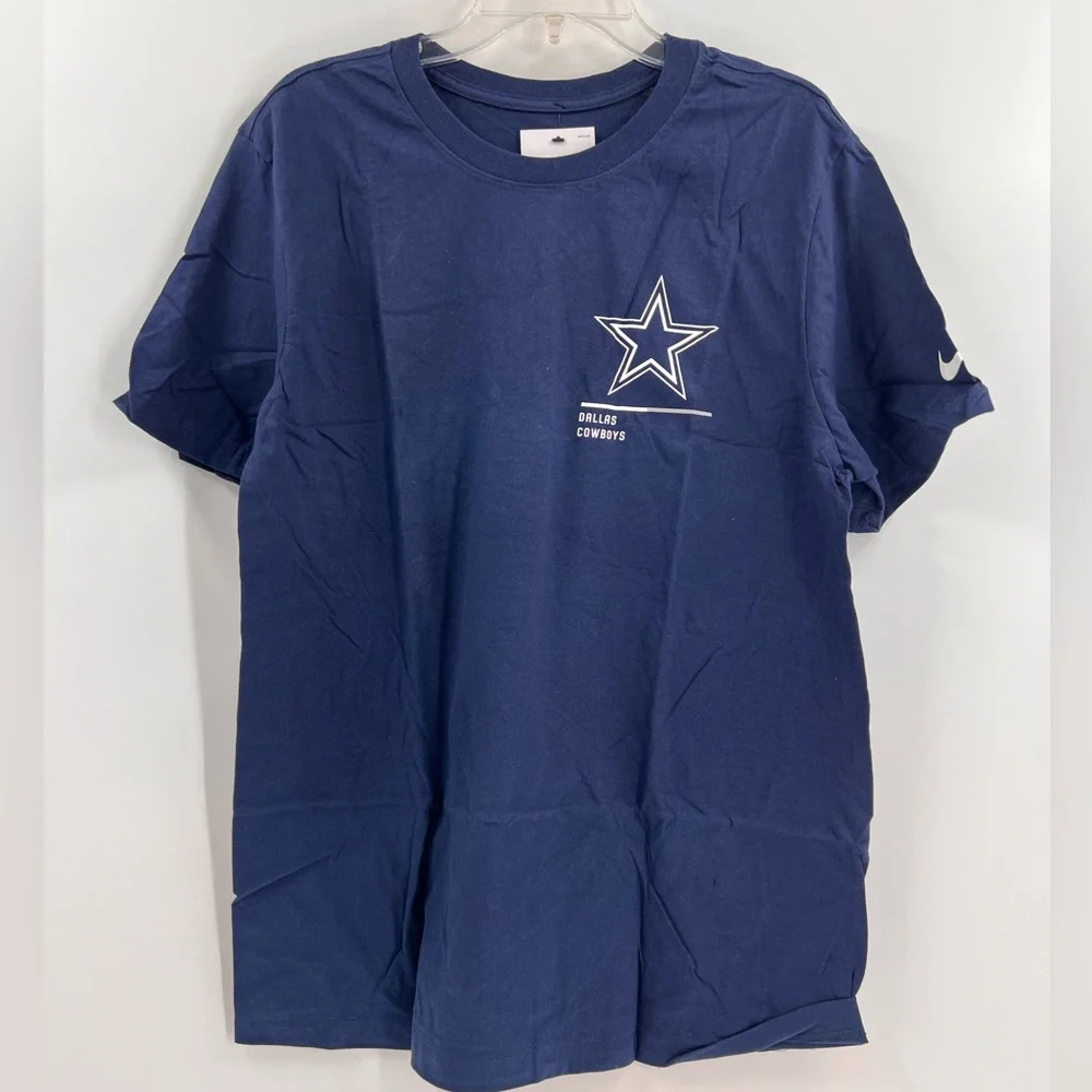 Dallas Cowboys Nike Blue T-Shirt ADULT SMALL NWT